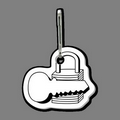 Zipper Clip W/ Lock & Key Tag